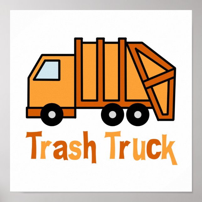 Trash Truck Poster (Front)