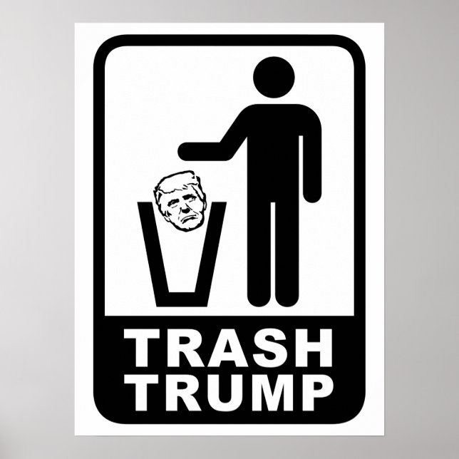 trash trump poster (Front)