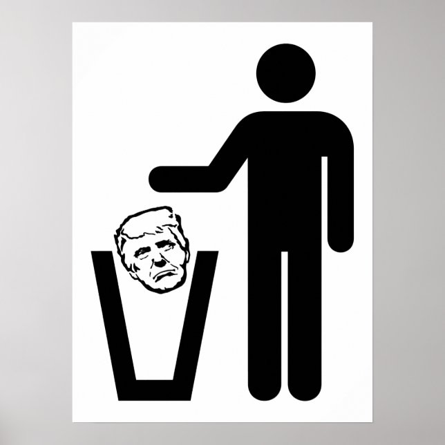 trash trump poster (Front)
