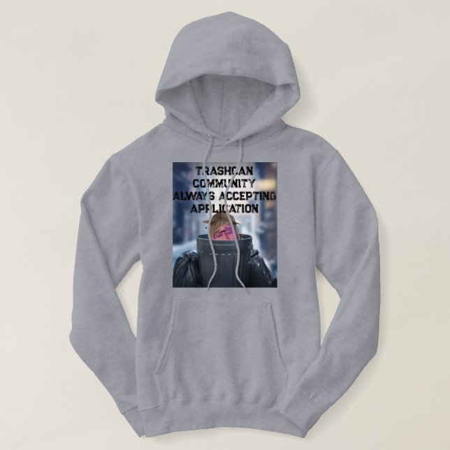 Trashcan Community Hoodie – Always Accepting (Design Front)