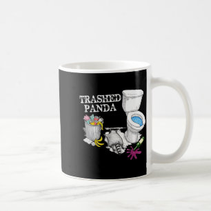 Trashed Panda Drunk Racoon Party Animal Meme Funny Coffee Mug