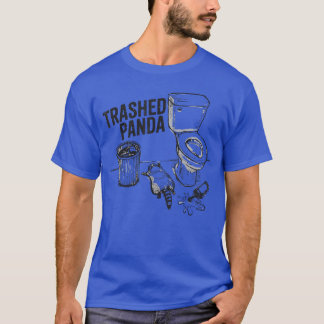Trashed Panda Funny Drunk Racoon gift T-Shirt