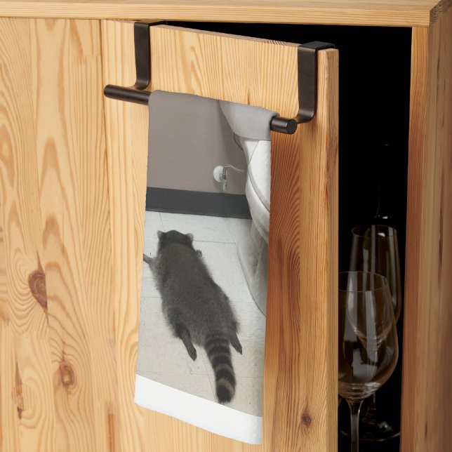 TRASHED PANDA KITCHEN TOWEL (Thirds Fold)