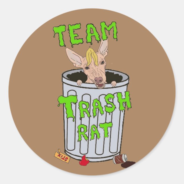 Trashie sticker (Front)
