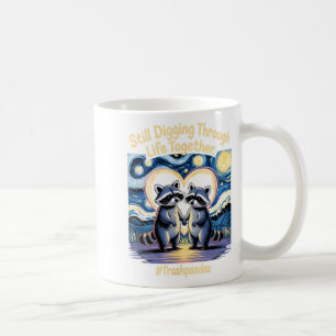 Trashpandas Couples Matching Valentines Day Annive Coffee Mug