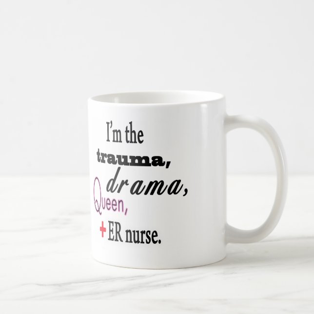 Trauma Drama Coffee Mug (Right)