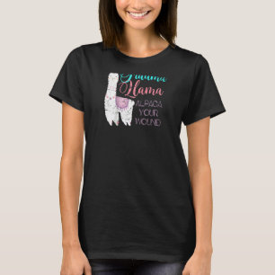 Trauma Llama Alpaca Your Wound Nurse Raglan T-Shirt