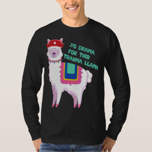 Trauma Llama For Nurses T-Shirt