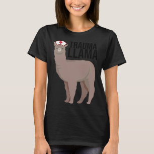 Trauma Llama   Nurse Alpaca Llama T-Shirt