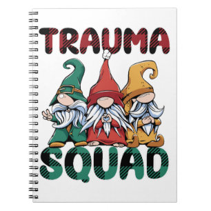 Trauma Squad Gnomes Emergency Nursing Notebook