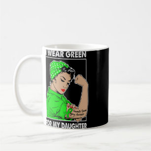 Traumatic Brain Injury I Wear Green For My Daugh Coffee Mug