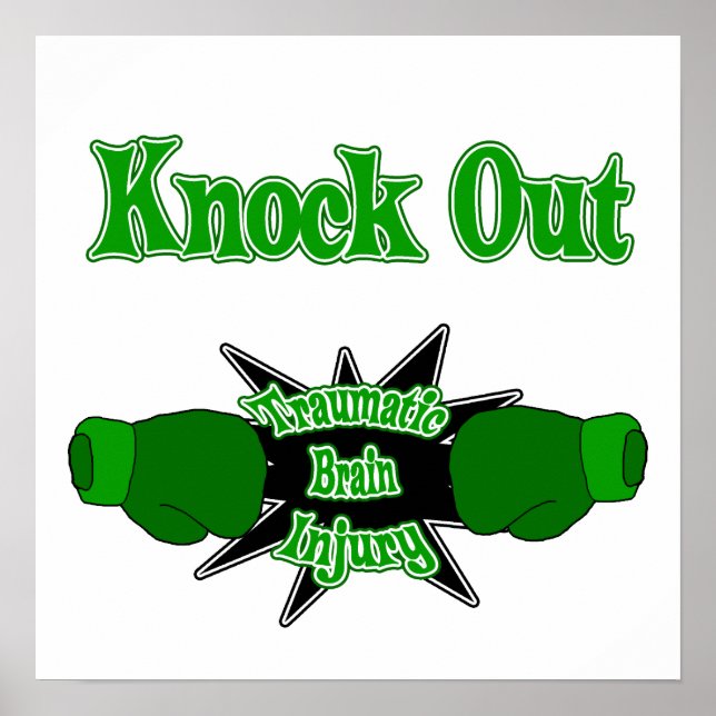 Traumatic Brain Injury Poster (Front)