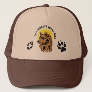 träumender Wolfwelpe Trucker Hat
