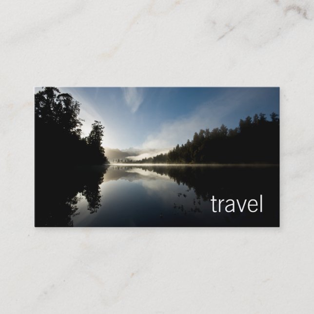 Travel 2 · Business Card Template (Front)