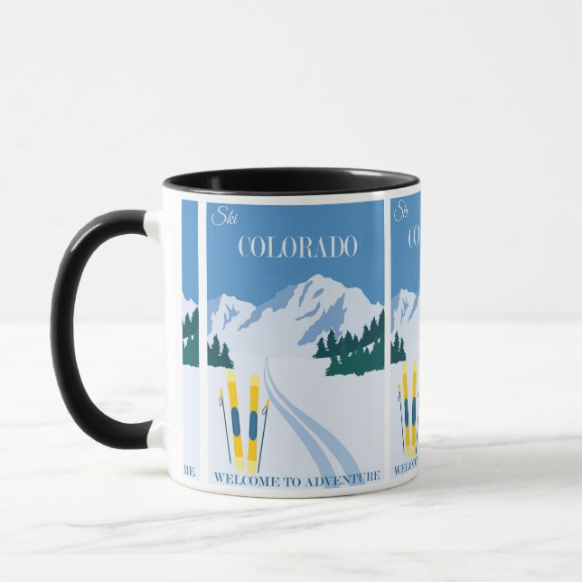 Travel Adventure Colorado Mug (Left)