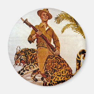 Travel? Adventure? Join the Marines! Magnet