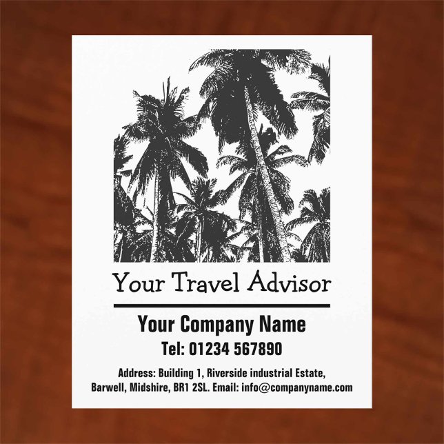 Travel Advisor Design Flyer (Creator Uploaded)