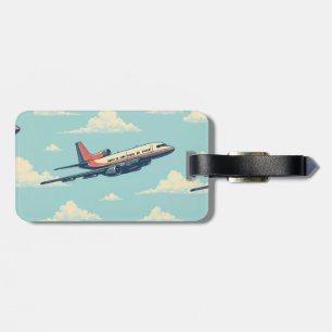 Travel Aeroplane Luggage Tag