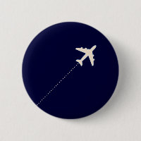 travel aeroplane with dotted line