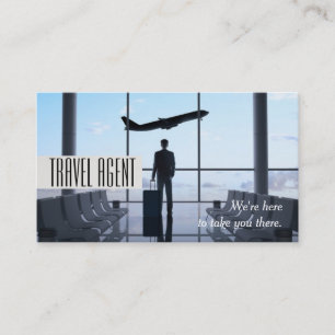 Travel Agency, Agent Business Card