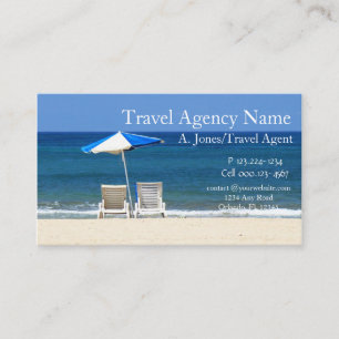 Travel Agency Business Card