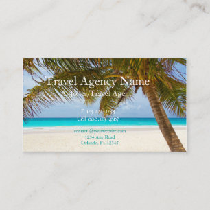 Travel Agency Business Card