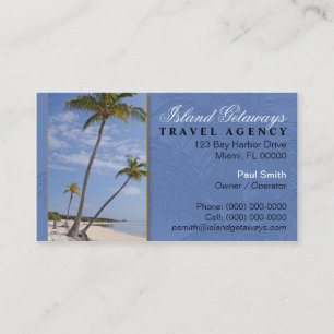 Travel Agency Business Card
