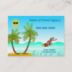 Travel Agency Business Card