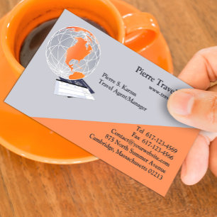 Travel Agency Business Card