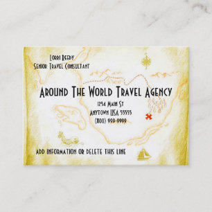 Travel Agency Business Cards