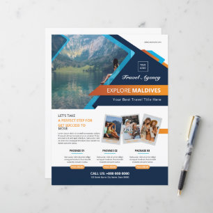 Travel Agency Flyer Template