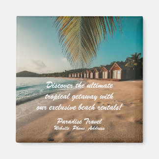 Travel Agency Marketing And Advertising Tropical Magnet