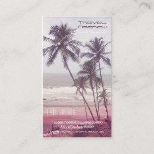 Travel agency, vacation rentals ..... business card
