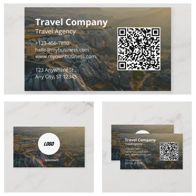 Travel Agency Visiting Business Card (Travel Agency Visiting Card)