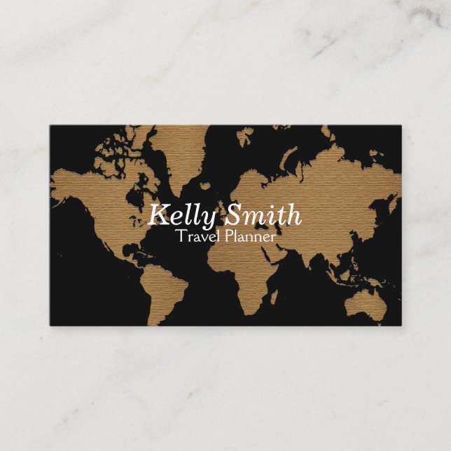 Travel  Agent Business Card (Front)