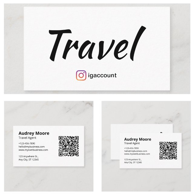 Travel Agent Business Card (Travel Agent Business Cards)