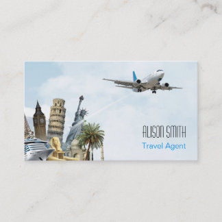 Travel Agent Business Card