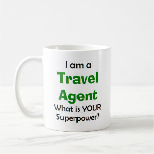 travel agent coffee mug