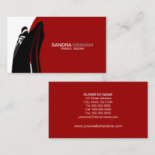 Travel Agent / Cruise Ship Business Card