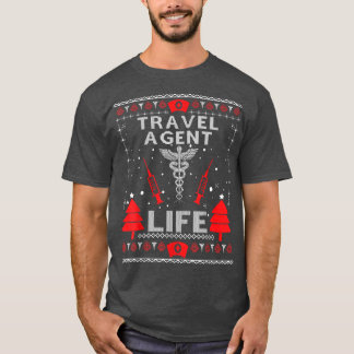 Travel Agent Life Ugly Christmas Sweaters Matching