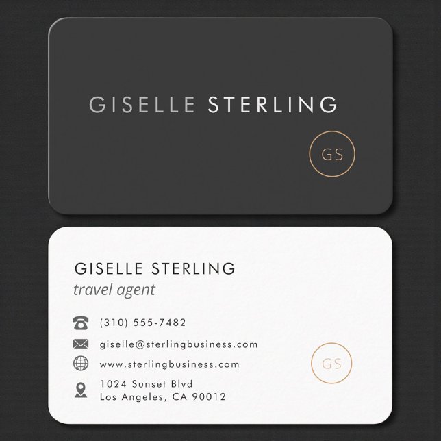 Travel Agent Professional Business Card (Creator Uploaded)