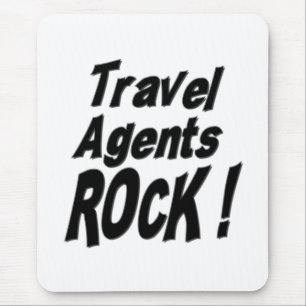 Travel Agents Rock! Mousepad