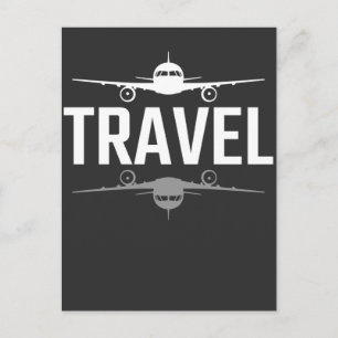 Travel Aircraft and Aeroplane Lover Future Pilot Postcard