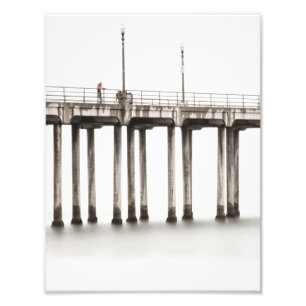 Travel along Huntington beach Pier Photo Print