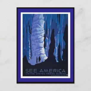 Travel America - WPA Postcard