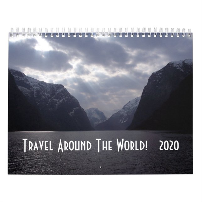Travel Around The World! - 2020 Calendar (Cover)