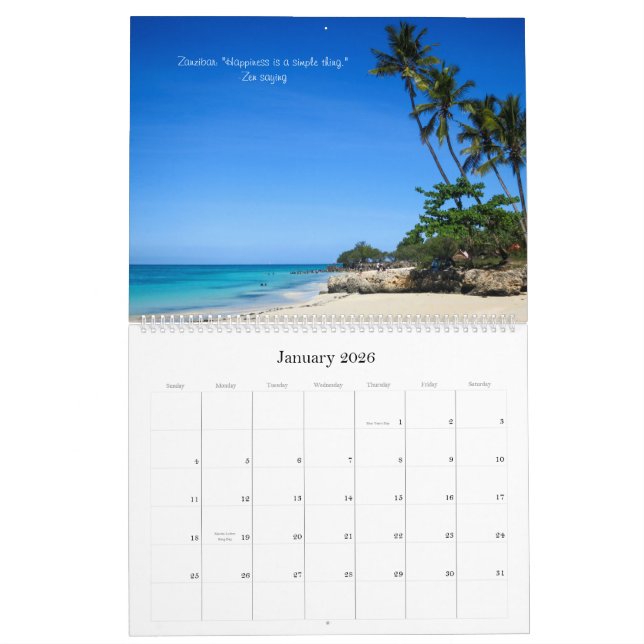 Travel Around the World in 2015 Calendar (Jan 2026)