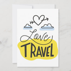 Travel Art Love Travel Save The Date