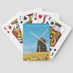 Travel Art Netherland Playing Cards