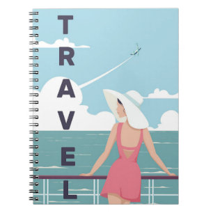 Travel Art Time To Travel Notebook